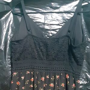 Womens XL floral romper